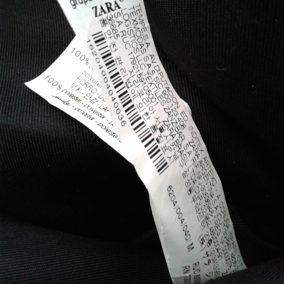 Zara vegan pebble leather office Tote Bag Shoulder Bag Handbag 43 L X 27 H X 17 - Picture 5 of 10